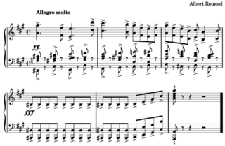 ルーセル第４交響曲最後の６小節